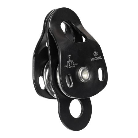  Блок-ролик Вертикаль двойной большой с подшипником в Красноярске  