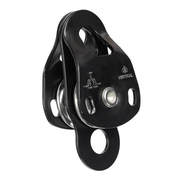  Блок-ролик Вертикаль двойной большой с подшипником в Красноярске  