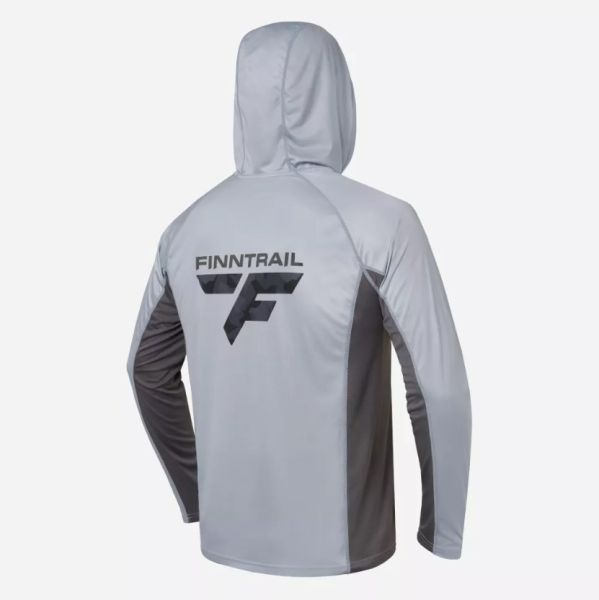 Лонгслив Finntrail мужской Wave Big Logo 6614 Grey в Красноярске