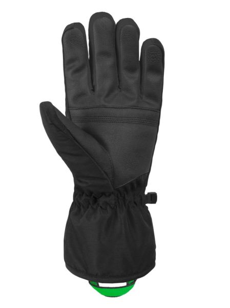 Перчатки Reusch Snow King Black/Neon Green в Красноярске