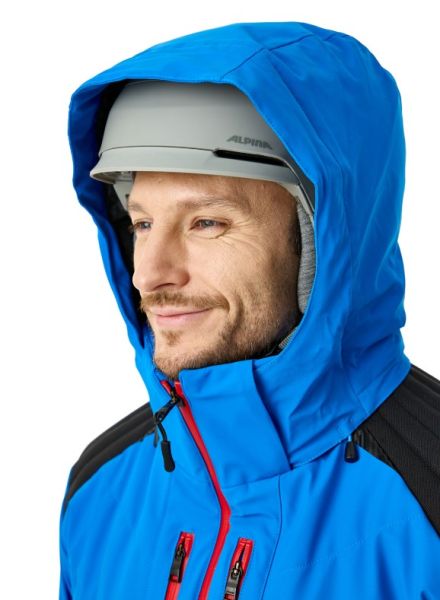 Куртка горнолыжная Phenix Traction с капюшоном BL в Красноярске