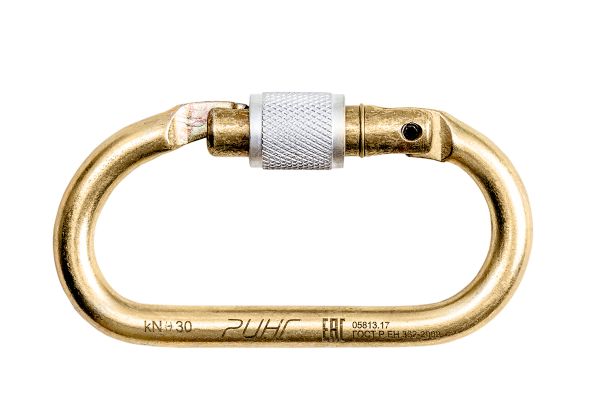  Карабин Ринг сталь овал (keylock) 3000 в Красноярске  