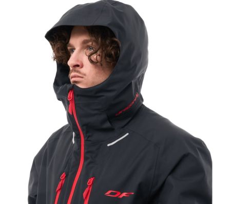 Куртка горнолыжная Dragonfly утепленная Gravity Man Black-Red в Красноярске