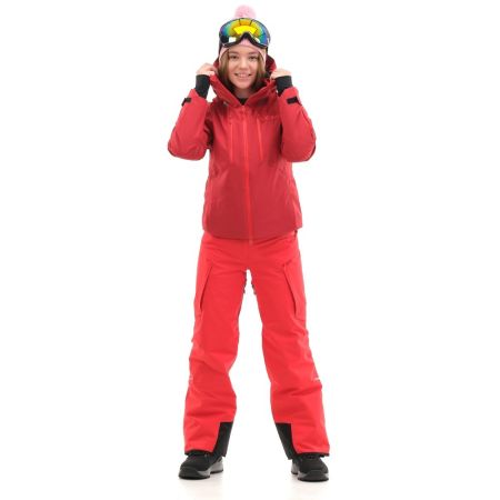 Брюки горнолыжные Dragonfly Gravity Premium Woman Red Fluo в Красноярске